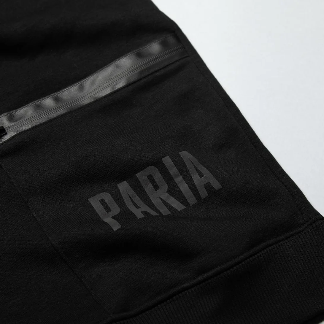 PARIA Core Black Utility Cycling Sweatshirt - Image 4