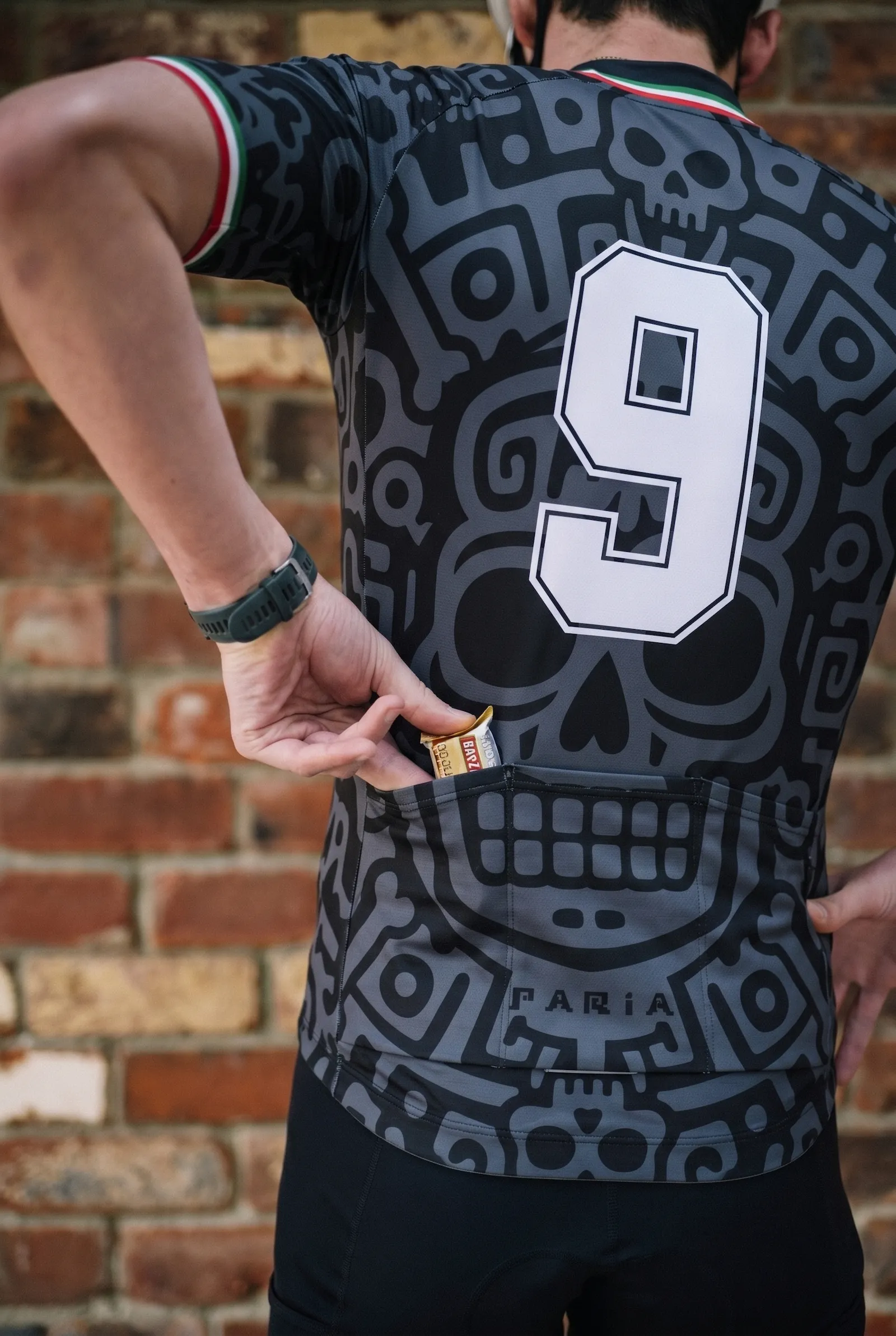PARIA Mexico 26 Black Cycling Jersey | World Cup Inspired - Image 4